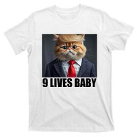 Cat Trump 9 Lives Baby T-Shirt