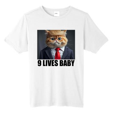 Cat Trump 9 Lives Baby Tall Fusion ChromaSoft Performance T-Shirt