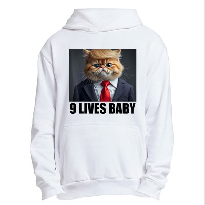 Cat Trump 9 Lives Baby Urban Pullover Hoodie