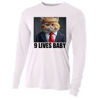 Cat Trump 9 Lives Baby Cooling Performance Long Sleeve Crew