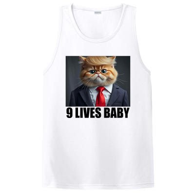 Cat Trump 9 Lives Baby PosiCharge Competitor Tank