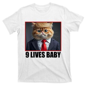 Cat Trump 9 Lives Baby T-Shirt