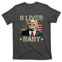 Cat Trump 9 Lives Baby Funny Trump Cat 9 Lives Baby T-Shirt