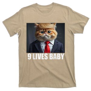 Cat Trump 9 Lives Baby T-Shirt