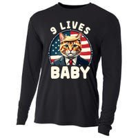 Cat Trump 9 Lives Cooling Performance Long Sleeve Crew