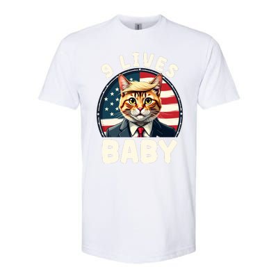 Cat Trump 9 Lives Softstyle® CVC T-Shirt