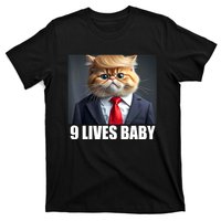 Cat Trump 9 Lives Baby T-Shirt