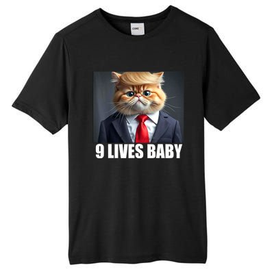 Cat Trump 9 Lives Baby Tall Fusion ChromaSoft Performance T-Shirt