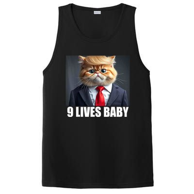 Cat Trump 9 Lives Baby PosiCharge Competitor Tank