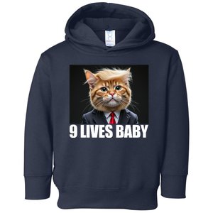 Cat Trump 9 Lives Baby Toddler Hoodie