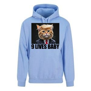 Cat Trump 9 Lives Baby Unisex Surf Hoodie