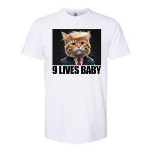 Cat Trump 9 Lives Baby Softstyle CVC T-Shirt