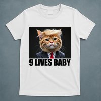 Cat Trump 9 Lives Baby T-Shirt