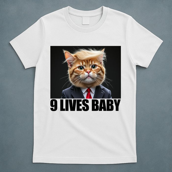 Cat Trump 9 Lives Baby T-Shirt