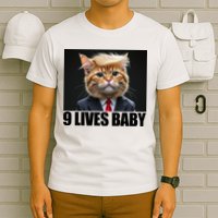 Cat Trump 9 Lives Baby T-Shirt