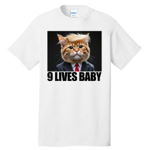 Cat Trump 9 Lives Baby Tall T-Shirt