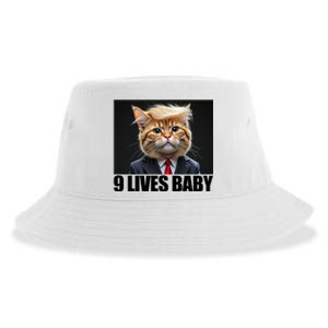 Cat Trump 9 Lives Baby Sustainable Bucket Hat