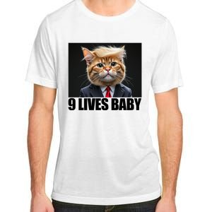 Cat Trump 9 Lives Baby Adult ChromaSoft Performance T-Shirt