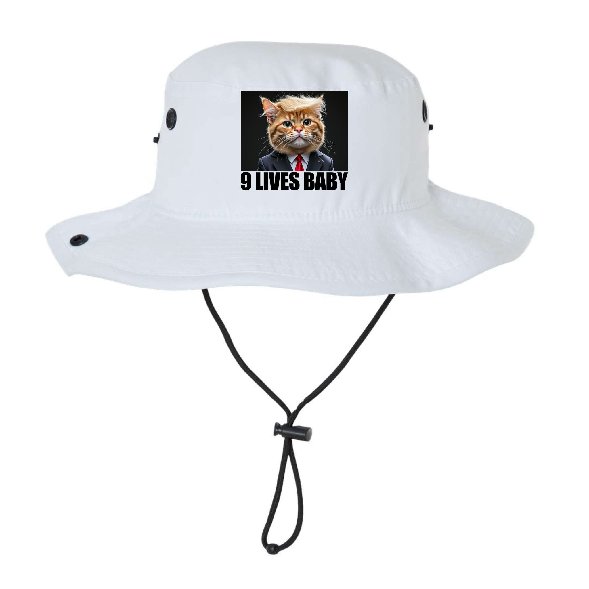 Cat Trump 9 Lives Baby Bucket Hat