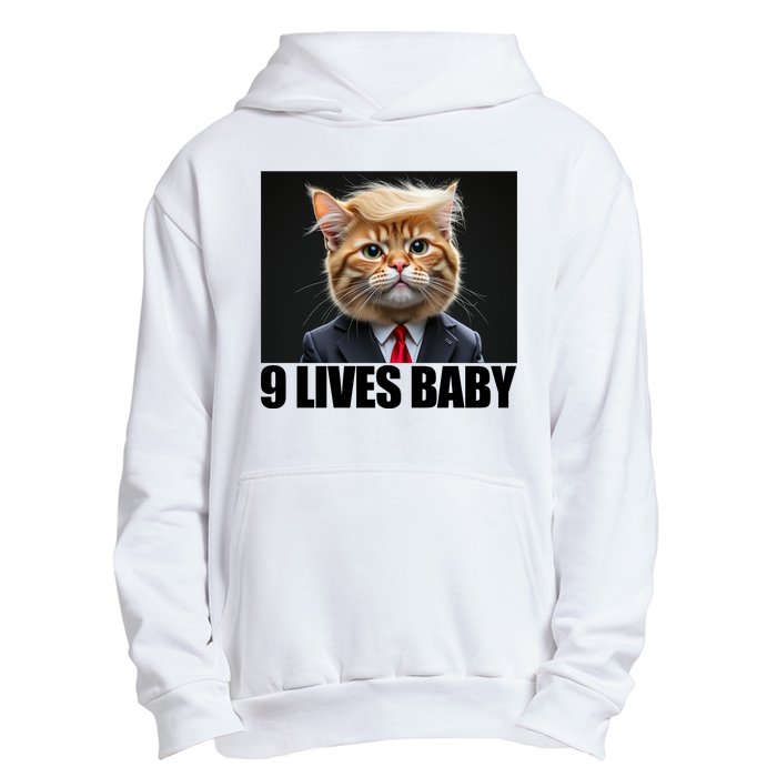 Cat Trump 9 Lives Baby Urban Pullover Hoodie