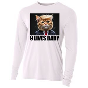 Cat Trump 9 Lives Baby Cooling Performance Long Sleeve Crew