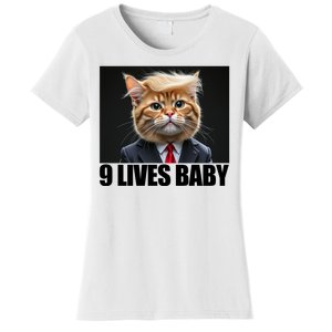 Cat Trump 9 Lives Baby Women's T-Shirt