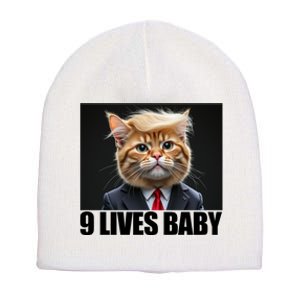 Cat Trump 9 Lives Baby Short Acrylic Beanie