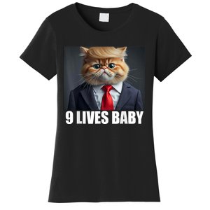 Cat Trump 9 Lives Baby Women's T-Shirt