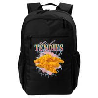 Chicken Tendies 90s Bootleg Style Foodie Funny Meme Backpack