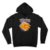 Chicken Tendies 90s Bootleg Style Foodie Funny Meme Tall Hoodie