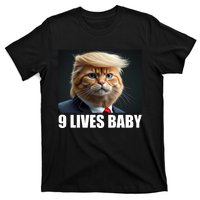 Cat Trump 9 Lives Baby T-Shirt