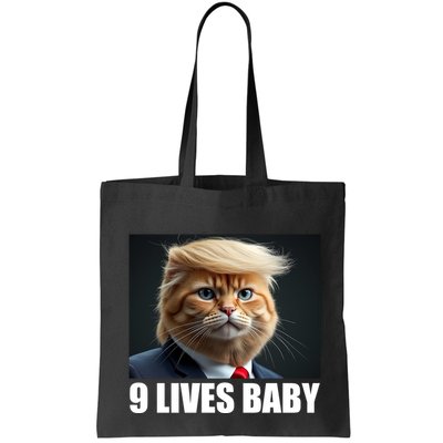 Cat Trump 9 Lives Baby Bag