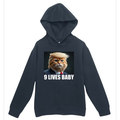 Cat Trump 9 Lives Baby Urban Pullover Hoodie