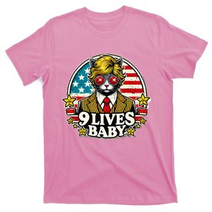 Cat Trump 9 Lives Baby T-Shirt