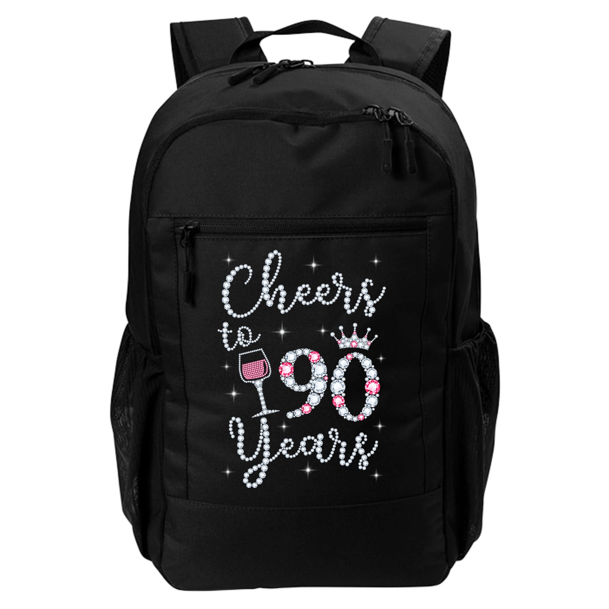Cheers to 90 Years 1929 90Th Birthday Gift Tee For WoM.e.ns Backpack