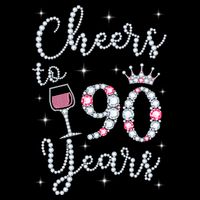 Cheers to 90 Years 1929 90Th Birthday Gift Tee For WoM.e.ns 16 in Basic Backpack