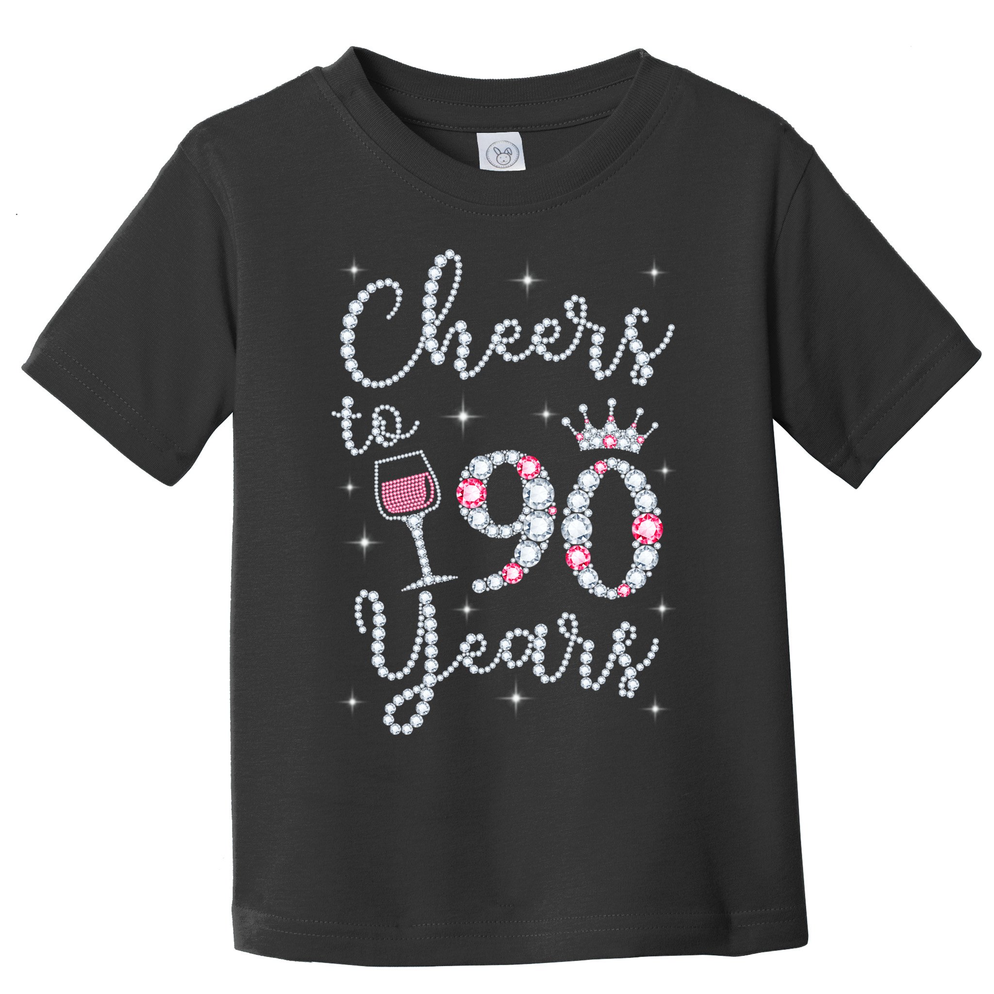 Cheers to 90 Years 1929 90Th Birthday Gift Tee For WoM.e.ns Toddler T-Shirt