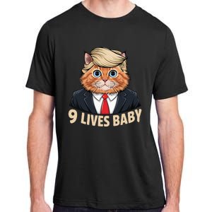 Cat Trump 9 Lives Baby Adult ChromaSoft Performance T-Shirt