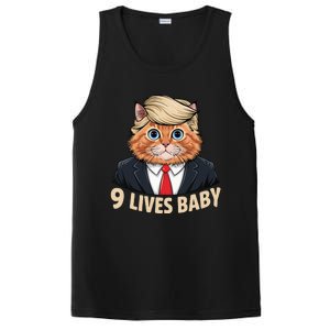 Cat Trump 9 Lives Baby PosiCharge Competitor Tank