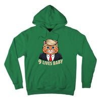 Cat Trump 9 Lives Baby Tall Hoodie