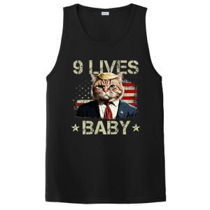 Cat Trump 9 Lives Baby Trump Cat 9 Lives Baby PosiCharge Competitor Tank