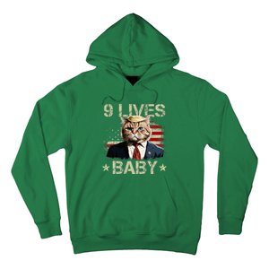 Cat Trump 9 Lives Baby Trump Cat 9 Lives Baby Hoodie