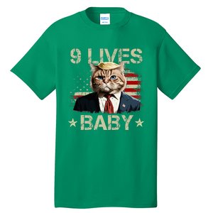 Cat Trump 9 Lives Baby Trump Cat 9 Lives Baby Tall T-Shirt