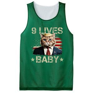 Cat Trump 9 Lives Baby Trump Cat 9 Lives Baby Mesh Reversible Basketball Jersey Tank