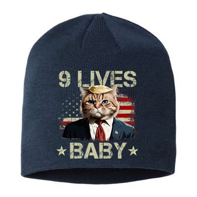 Cat Trump 9 Lives Baby Trump Cat 9 Lives Baby Sustainable Beanie