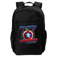 Cool Teachers Are Super Heroes In Disguise Backpack