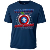 Cool Teachers Are Super Heroes In Disguise Performance Shirt
