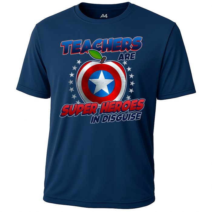 Cool Teachers Are Super Heroes In Disguise Performance Shirt