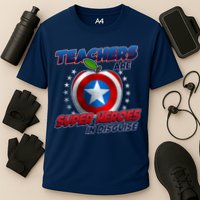 Cool Teachers Are Super Heroes In Disguise Performance Shirt