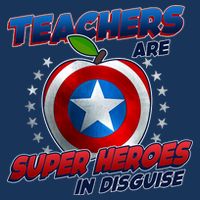 Cool Teachers Are Super Heroes In Disguise Flatbill Hat